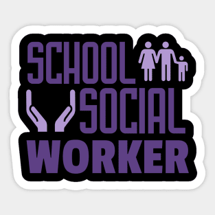 School-Social-Worker Sticker